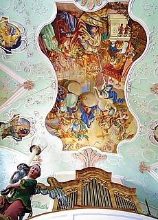 Baroque church and pilgrimage Ettenberg