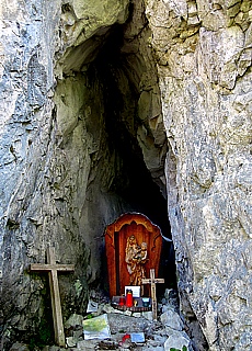 Mariengrotte auf dem Weg zum Kleinen Barmstein