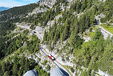 Paragliding at mount Kehlstein
