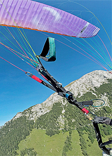 Paragliding am Hohen Brett