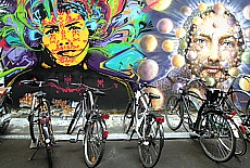 Crazy Berlin - bicycle rack near Hackescher Markt