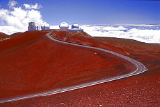 Space watching on Mauna Kea summit