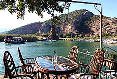 Restaurant bei den Felsengrbern von Dalyan