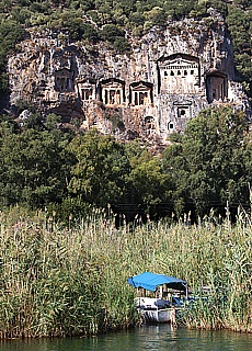 Lykische Felsengrber in Dalyan