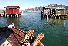 Lock entrance to the marshes of Dalyan