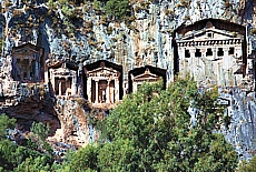 Lykische Felsengrber in Dalyan