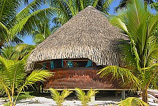 Round Bungalow at Chez Nono on Matire beach