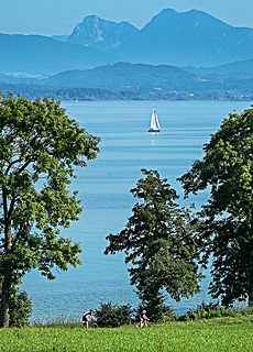 Segeln und Radeln rund um den Chiemsee