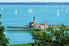 Segelboote am Chiemsee