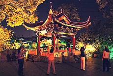 Tai Chi at Teahouse in Guilin