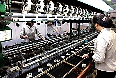 Silk spinning factory in Luoyang