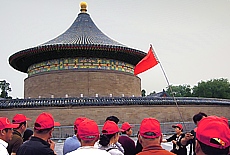 Communist cadre at the Temple of Heaven