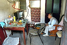 Living room of a pensioner in Suzhou