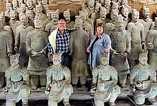 Terrakotta army in Xian