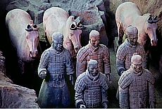 Terrakotta army in Xian