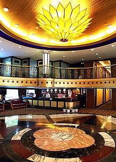 Ship lobby at Yangtze cruise