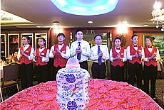 Chef Crew on the Yangtze cruise