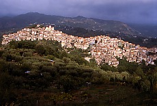 Scenic Mountain village Rivello