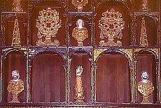 Golden Monstrances in Monastery Padula