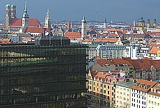 View from Clocktower of German Museum
