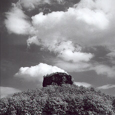 Elbsandstone mountain Zirkelstein