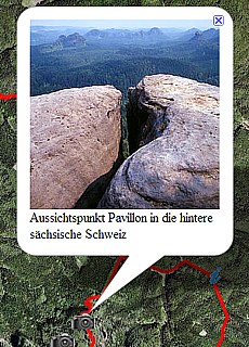 GPS-Track hiking Hinteres Raubschloss (14 km)