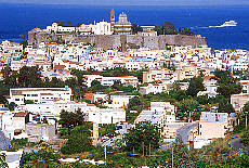 The 6000 years old castle of Lipari