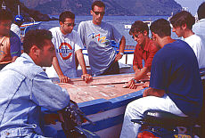 At the harbour of Lipari