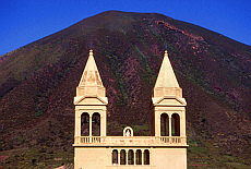 Pilgrimage church Madonna del Terzito in high valley Valdichiesa