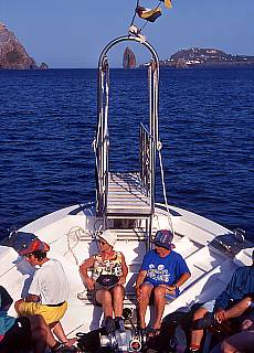 Boat trip to the rock needle Pietralunga