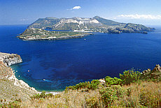 View on Vulcano from Lipari