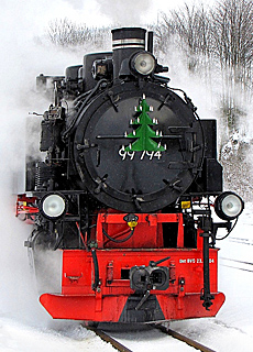 Dampfeisenbahn Nostalgie am Fichtelberg