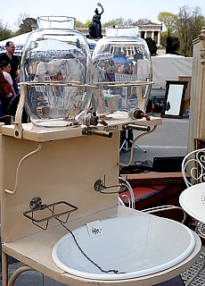 Nostalgic washing basin at Springfestival