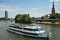 EZB and old river Main bridge