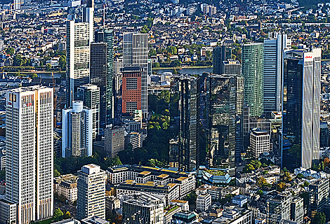 Zeppelin Skyline Flug Frankfurt