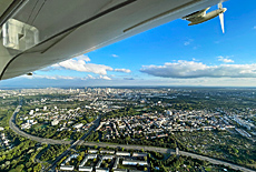 Zeppelin Skyline Flug entlang der A3