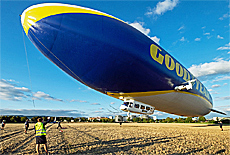 Zeppelin Landung in Bad Homburg