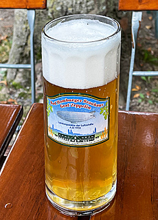 Zeppelin beer garden Bad Homburg