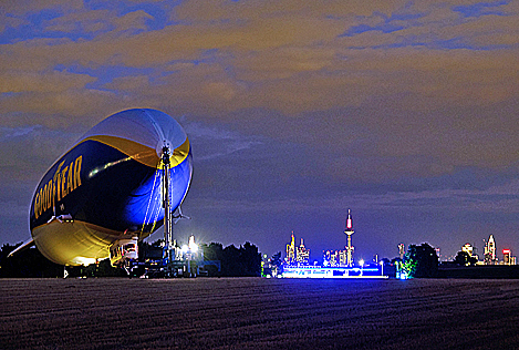 Zeppelin in Bad Homburg