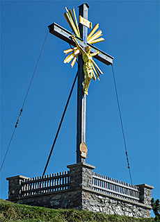 Mountain Wank summit cross