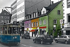 Idyllic district Giesing in Munich