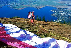 Start preparation for Paragliding