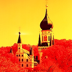 Mystic Monastery in district lower Giesing of Munich