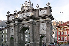 Triumph gate in Innsbruck