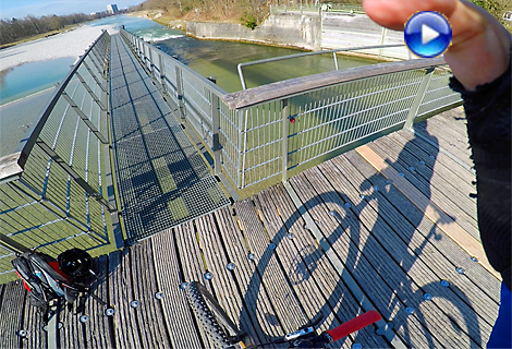 Mountainbiking an der Marienklausenbrcke