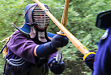 Kendo Schwertkampf am Japanfest in Mnchen