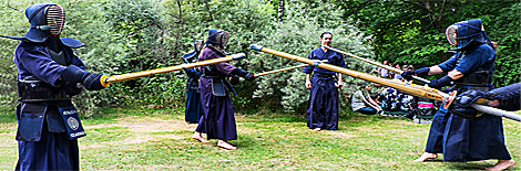 Kendo Schwertkampf am Japanfest in Mnchen