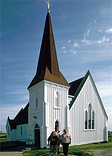 Church on Prinz Eduard Island