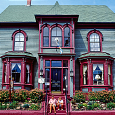 Art Nouveau villa on Prinz Eduard Island