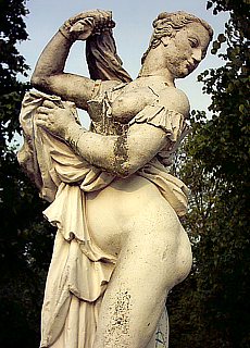 Sturdy boobs in Palace park Karlsruhe
